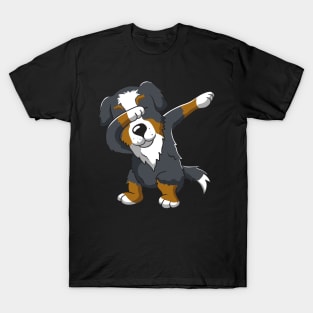 Cute Dabbing Bernese Mountain Dog Dab Dance T-Shirt